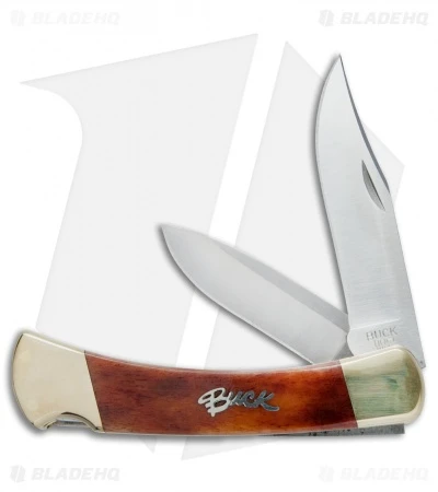 Buck Knives Buck 110/112 Combo Trapper Pocket Knife 4.75" Brown Bone 0110BNSSM1-B 1 Buck Knives Buck 110/112 Combo Trapper Pocket Knife 4.75" Brown Bone 0110BNSSM1-B