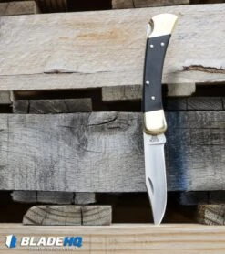 Buck Knives Buck 110 Manual Folding Knife Black Ebony (3.75" Satin) 0110BRS 12 Buck Knives Buck 110 Manual Folding Knife Black Ebony (3.75" Satin) 0110BRS -Buck Knives Buck 110 Ebony Manual Folding Knife Satin 0110BRS BHQ 2657 kp pallets web