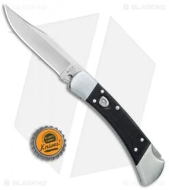 Buck Knives Buck 110 Elite Automatic Lockback Knife Black G-10 (3.75" S30V Satin) -Buck Knives Buck 110 Elite Automatic LB Black G 10 Satin 0110BKSA BHQ 79345 jr bottlecap 1