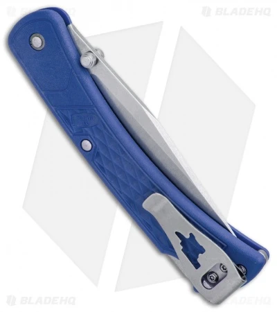 Buck Knives Buck 110 Slim Select Lockback Knife Blue GFN (3.75" Satin) 2 Buck Knives Buck 110 Slim Select Lockback Knife Blue GFN (3.75" Satin) - Image 2