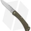 Buck Knives Buck 110 Slim Pro Lockback Knife OD Green Micarta (3.75" Satin)
