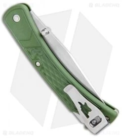 Buck Knives Buck 110 Slim Select Lockback Knife OD Green (3.625" Satin) 0110ODS2 -Buck Knives Buck 110 Slim Select LB OD Green Satin 0110ODS2 BHQ 106666 jr side