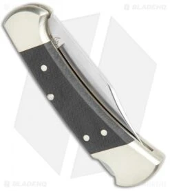 Buck Knives Buck 112 Ranger Pro Lockback Knife Black G-10 (3" S30V Satin) 7 Buck Knives Buck 112 Ranger Pro Lockback Knife Black G-10 (3" S30V Satin) -Buck Knives Buck 112 Ranger Pro LB Black G 10 Satin BHQ 88748 jr side