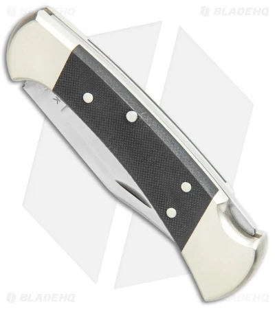 Buck Knives Buck 112 Ranger Pro Lockback Knife Black G-10 (3" S30V Satin) 2 Buck Knives Buck 112 Ranger Pro Lockback Knife Black G-10 (3" S30V Satin) - Image 2