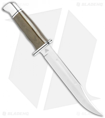 Buck Knives Buck 120 General Pro Bowie Knife Green Micarta (7.34" Satin) 0120GRS1-B 2 Buck Knives Buck 120 General Pro Bowie Knife Green Micarta (7.34" Satin) 0120GRS1-B - Image 2