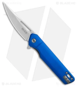 Buck Knives Buck 239 Infusion Liner Lock Knife Blue Aluminum (3.25" Satin) 0239BLS