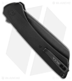 Buck Knives Buck 263 Hiline XL Frame Lock Knife Black Micarta/Blk Al (3.75" Blk SW) 0263BKS1 -Buck Knives Buck 263 Hiline XL Frame Lock Knife Black Micarta Blk Al Blk SW 0263BKS1 BHQ 179294 kc side