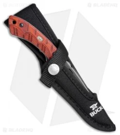 Buck Knives Buck 538 Open Season Small Game Fixed Blade Red Wood (4.25" Satin) 0538RWS -Buck Knives Buck 538 Open Season Small Game Fixed Blade Red Wood Satin 0538RWS BHQ 79553 jr sheath