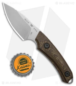 Buck Knives Buck 662 Alpha Scout Fixed Blade Knife Richlite (2.8" Satin) 0662BRS -Buck Knives Buck 662 Alpha Scout Fixed Blade Richlite Satin BHQ 179300 jr bottlecap