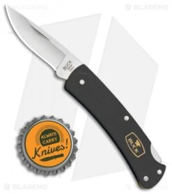 Buck Knives Buck Alumni Lockback Knife Black Al (1.8" Stonewash) 0524BKS 7 Buck Knives Buck Alumni Lockback Knife Black Al (1.8" Stonewash) 0524BKS -Buck Knives Buck Alumni LB Black Al 0524BKS BHQ 80984 jr bottlecap