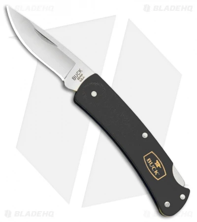 Buck Knives Buck Alumni Lockback Knife Black Al (1.8" Stonewash) 0524BKS 1 Buck Knives Buck Alumni Lockback Knife Black Al (1.8" Stonewash) 0524BKS