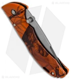 Buck Knives Buck Bantam BBW Lockback Knife Mossy Oak Blaze Camo (2.75" Satin) 0284CMS9 -Buck Knives Buck Bantam BBW Mossy Oak Blaze Camo 0284CMS9 BHQ 12359 jr side