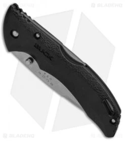 Buck Knives Buck Bantam BHW Lockback Knife Black (3.625" Satin) 0286BKS -Buck Knives Buck Bantam BHW Black 0286BKS B BHQ 15536 jr spine