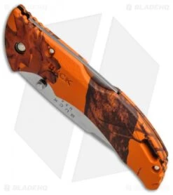 Buck Knives Buck Bantam BHW Lockback Knife Mossy Oak Blaze Camo (3.625" Satin) 0286CMS9 -Buck Knives Buck Bantam BLW Mossy Oak Camo Blaze 0286CMS9 B CA . 3897 BHQ 12364 jr spine