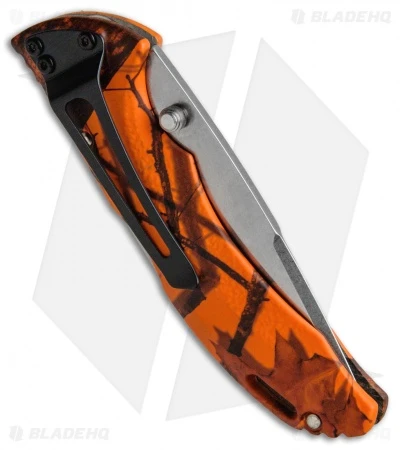 Buck Knives Buck Bantam BLW Knife Mossy Oak Orange Camo (3.125" Satin Plain) 0285CMS9 3 Buck Knives Buck Bantam BLW Knife Mossy Oak Orange Camo (3.125" Satin Plain) 0285CMS9 - Image 3