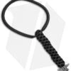 Buck Knives Buck Black 6" Lanyard W/ Anvil Bead (Pewter)