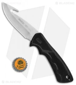 Buck Knives Buck BuckLite Max II Large Guthook Fixed Blade Knife (4" Stonewash) 0685BKG -Buck Knives Buck Bucklite Max 11 LG Guthook 685BKG BHQ 81000 jr bottlecap
