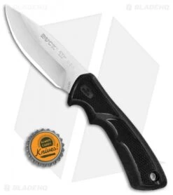 Buck Knives Buck BuckLite Max II Small Fixed Blade Knife Black (3.25" Stonewash) 0684BKS -Buck Knives Buck Bucklite Max II Small 684BKS BHQ 80999 jr bottlecap