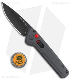 Buck Knives Buck Deploy Automatic Knife Sniper Gray (3" Black) 0838GYS1 -Buck Knives Buck Deploy Auto Sniper Gray Black 0838GYS1 BHQ 146018 jr bottlecap