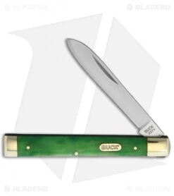 Buck Knives Buck 12617 Doctor's Folding Knife Green Bone (2.8" Satin)