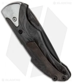 Buck Knives Buck Fluid X1 Legacy Collection L.E. Lockback Knife Marble CF (3" Black) 7 Buck Knives Buck Fluid X1 Legacy Collection L.E. Lockback Knife Marble CF (3" Black) -Buck Knives Buck Fluid X1 LTD 0289CFSLE BHQ 83124 jr side