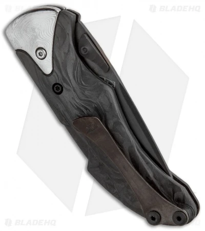 Buck Knives Buck Fluid X1 Legacy Collection L.E. Lockback Knife Marble CF (3" Black) 3 Buck Knives Buck Fluid X1 Legacy Collection L.E. Lockback Knife Marble CF (3" Black) - Image 3