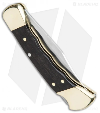 Buck Knives Buck 110 Folding Hunter Lockback Knife Ebony (3.75" Satin) 0110BRSFG 3 Buck Knives Buck 110 Folding Hunter Lockback Knife Ebony (3.75" Satin) 0110BRSFG - Image 3