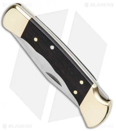 Buck Knives Buck 110 Folding Hunter Lockback Knife Ebony (3.75" Satin) 0110BRSFG 2 Buck Knives Buck 110 Folding Hunter Lockback Knife Ebony (3.75" Satin) 0110BRSFG - Image 2