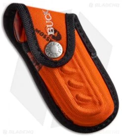 Buck Knives Buck Folding Omni Hunter 10PT Knife Orange Mossy Oak (3" Satin Plain) -Buck Knives Buck Folding Omni Hunter 10PT Orange Mossy Oak 0395CMS9 C BHQ 50635 jr sheath
