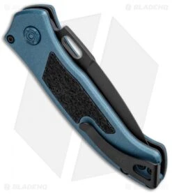 Buck Knives Buck Impact Automatic Knife Armor Blue (3.125" Black) 0898BLS1 -Buck Knives Buck Impact Auto Armor Blue Black 0898BLS1 BHQ 92981 jr side