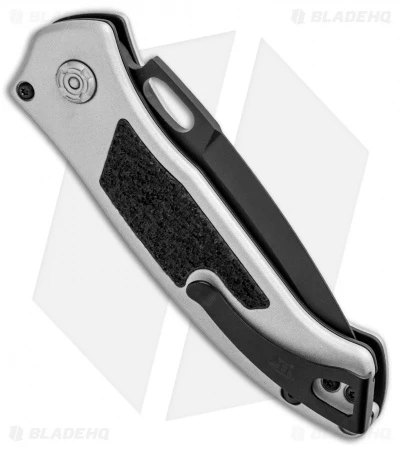 Buck Knives Buck Impact Automatic Knife Armor Crushed Silver (3.125" Black) 0898GYS1 3 Buck Knives Buck Impact Automatic Knife Armor Crushed Silver (3.125" Black) 0898GYS1 - Image 3