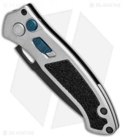 Buck Knives Buck Impact Automatic Knife Armor Crushed Silver (3.125" Black) 0898GYS1 2 Buck Knives Buck Impact Automatic Knife Armor Crushed Silver (3.125" Black) 0898GYS1 - Image 2