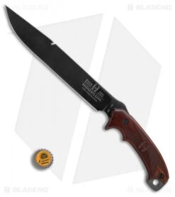 Buck Knives Buck Limited Edition Hoodlum Fixed Blade Cocobolo (10" Black Polish) 0060CCSLE-B -Buck Knives Buck Limited Edition Hoodlum cocobolo black polish BHQ 41386 er size