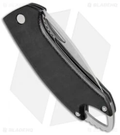 Buck Knives Buck Lumina LED Liner Lock Knife Smoke (3" Satin Serr) -Buck Knives Buck Lumina LED LL Smoke Satin Serr BUCK 777 SMK 0 BHQ 71290 jr side