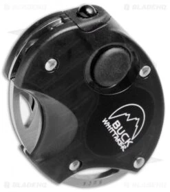 Buck Knives Buck Metro Knife W/ LED Black Smoke (1.1" Satin) B758-SMK-0 -Buck Knives Buck Metro LED Black Smoke Satin B 758 SMK BHQ 71297 jr flashlight