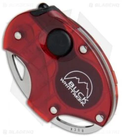 Buck Knives Buck Metro Knife W/ LED Red (1.1" Satin) B758-RD-0 -Buck Knives Buck Metro LED Red Satin B758 RD BHQ 71299 jr spine