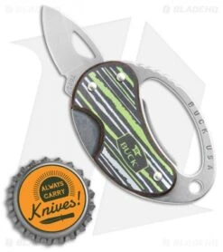 Buck Knives Buck Metro Liner Lock Knife Paperstone (1.1" Satin) 759GYS-B -Buck Knives Buck Metro LL Paperstone Satin 0759GYS B BHQ 71298 jr bottlecap