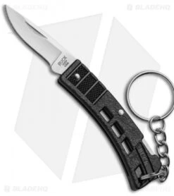 Buck Knives Buck MiniBuck Lock Back Folding Knife Keychain (1.8" Satin) 0425BKSVP