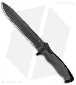Buck Knives Buck Nighthawk Hunter Tactical Fixed Blade Knife Dynaflex (7.5" Black) 0651GYS
