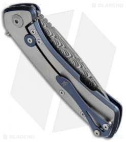 Buck Knives Buck Onset Legacy Collection L.E. Frame Lock Knife Titanium (3.5" Damasteel) -Buck Knives Buck Onset Legacy Collection L.E. Ti Damasteel BHQ 51316 jr side