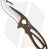 Buck Knives Buck PakLite Large Skinner Guthook Fixed Blade Knife (3.5" Satin) Brown 0141BRG