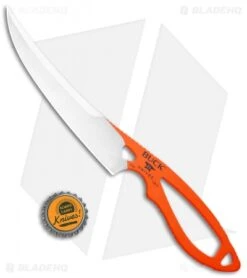 Buck Knives Buck PakLite Boning Fixed Blade Knife Orange (5.25" Satin) 0136ORS1 -Buck Knives Buck PakLite Boning Orange Satin 0136ORS1 BHQ 106678 jr bottlecap
