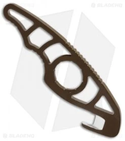 Buck Knives Buck PakLite Field Master Kit Fixed Blade/Guthook Brown 0141BRSVP -Buck Knives Buck PakLite Field Master Guthook Brown 0141BRSVP BHQ 106683 jr Guthook side