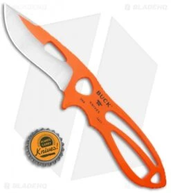 Buck Knives Buck PakLite Skinner Fixed Blade Knife Orange (3.5" Satin) 0141ORS1 -Buck Knives Buck PakLite Skinner Orange Satin 0141ORS1 BHQ 106685 jr bottlecap