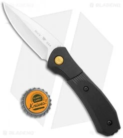 Buck Knives Buck Paradigm Shift Automatic Knife Black G-10 (3" Satin) -Buck Knives Buck Paradigm Shift Auto Black G 10 Satin BHQ 120602 jr bottlecap