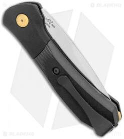 Buck Knives Buck Paradigm Shift Automatic Knife Black G-10 (3" Satin) -Buck Knives Buck Paradigm Shift Auto Black G 10 Satin BHQ 120602 jr side