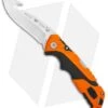 Buck Knives Buck Pursuit Pro Large Lockback Guthook Knife Black/Orange (3.5" Satin)