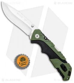 Buck Knives Buck Pursuit Large Lockback Knife Green GFN (3.625" Satin) 0659GRS -Buck Knives Buck Pursuit Large LB Green GFN Satin 0659GRS BHQ 92944 jr bottlecap