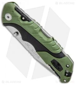 Buck Knives Buck Pursuit Large Lockback Knife Green GFN (3.625" Satin) 0659GRS -Buck Knives Buck Pursuit Large LB Green GFN Satin 0659GRS BHQ 92944 jr spine