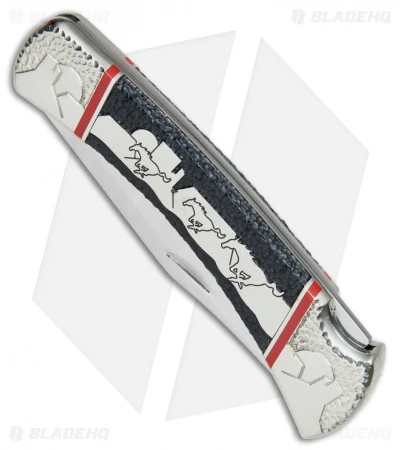 Buck Knives Buck Running Free L.E. Lockback Knife Black Jet Jasper (3.75" Mirror) 110YISLE1 2 Buck Knives Buck Running Free L.E. Lockback Knife Black Jet Jasper (3.75" Mirror) 110YISLE1 - Image 2